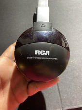 RCA WHP141 Stereo Wireless Headphones 900MHz No Charger not tested