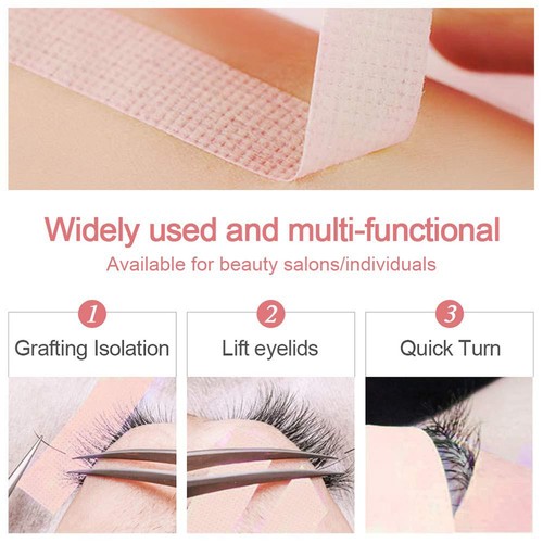 Tape Eyelash Extension False Eyelash Extension Tape Tweezers Threading Tweezers - Picture 6 of 11