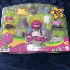 Fisher Price Barney s World Dress Up Barney 20 Pc Set Ages 2 NEW in Box