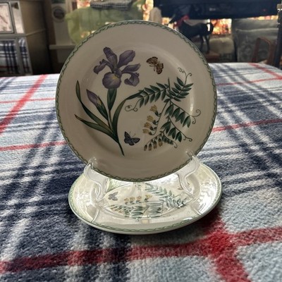 Mikasa Ultima + Garden Gallery - 2 Salad Plates 7.75 Inches HK113 