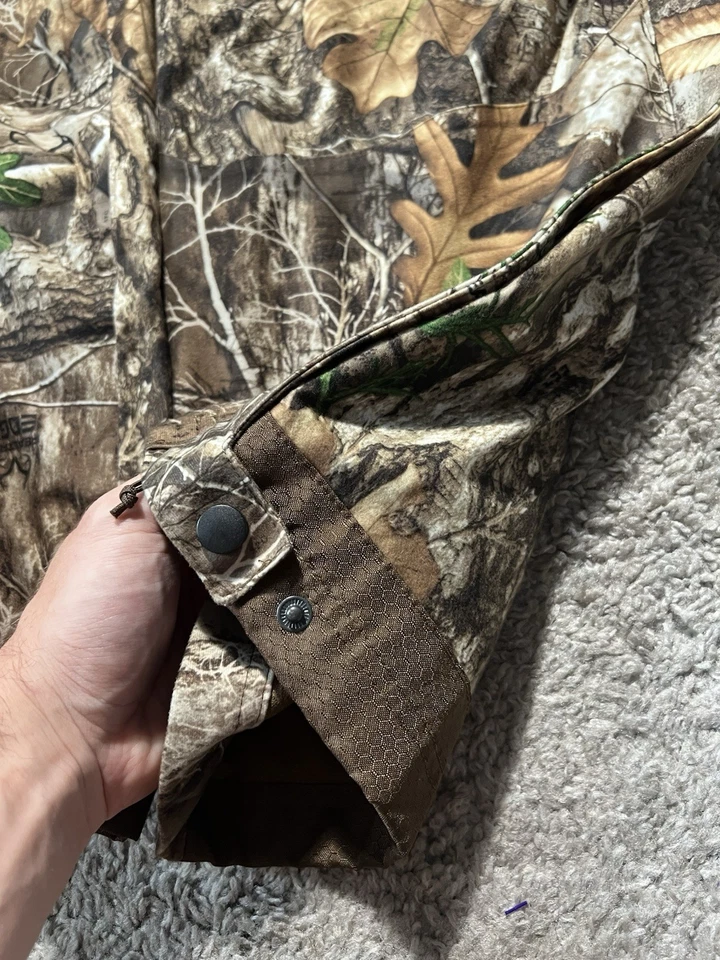 Realtree Edge Mens Camo Pants XL Waterproof Cargo Hunting Pants 42x31 - Image 3 of 4