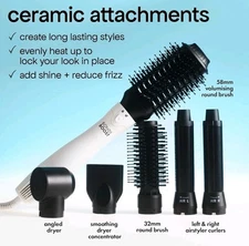 BONDIBOOST Everlast Airstyler Styling Brush 6 Head Styling Tool All Hair Types