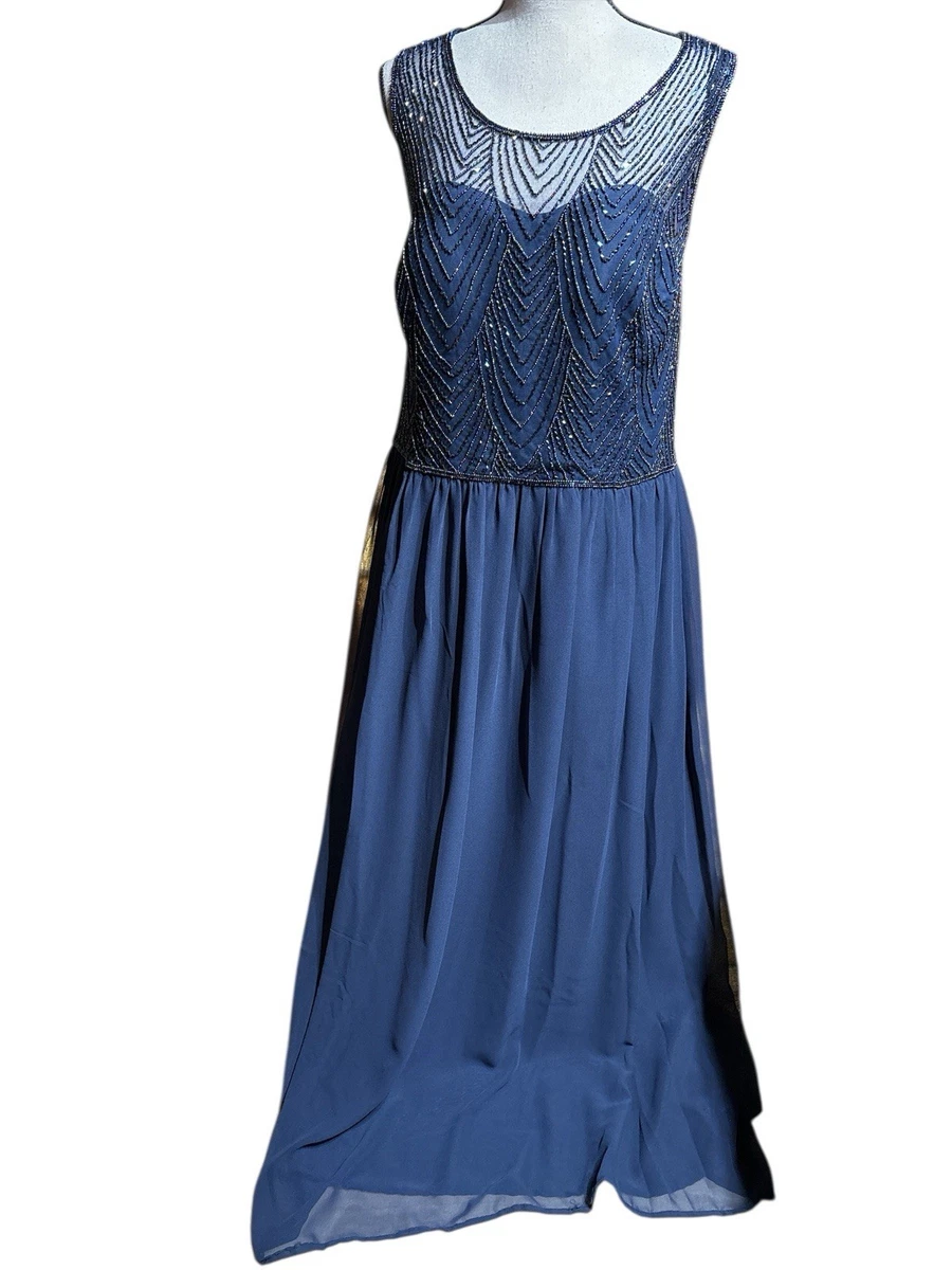 sachin and babi light blue dress Champagne Mother of the Bride Dresses – Couture Candy main image 0