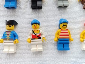 Lego PIRATES Figures for 6286 Skull's Eye Schooner pi053 etc