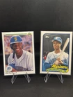 Ken Griffey Jr Rookie Card Lot 1989 Topps Traded #41T + 1990 Upper Deck #156 HOF
