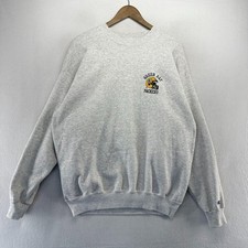 Vintage Green Bay packers Sweatshirt Men's XL Gray Crewneck Embroidered USA 90s