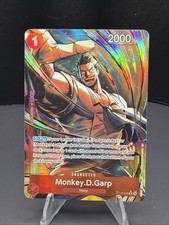 Monkey D. Garp Alt Art OP13-016 - One Piece English Card-Carrying on His Will M