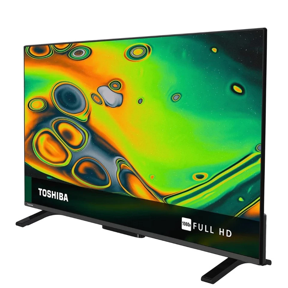 Toshiba 43 Inch 43LV2E63DB Smart FHD HDR10 Freeview TV UK Delivery Furdeco A - Image 4 of 4