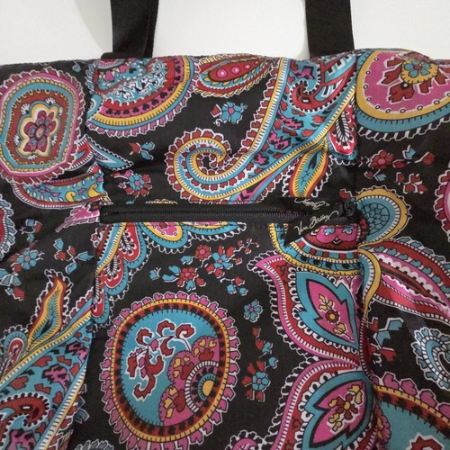 Vera Bradley große Reisetasche Nylon mehrfarbig Reißverschluss Paisley - Bild 12 von 24