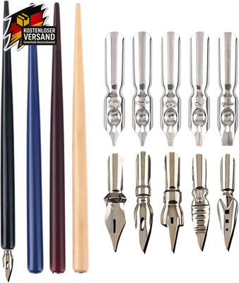 Kalligraphie Füller Set mit 14 Federn für Künstler und Designer