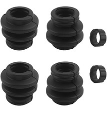 4PCS Brake Caliper Pins Bushing Kit Rubber,Dust Resistant Brake Caliper Rebuild