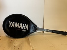 Vintage Yamaha Graphite 70 Tennis Racket With cover 4 3/8"