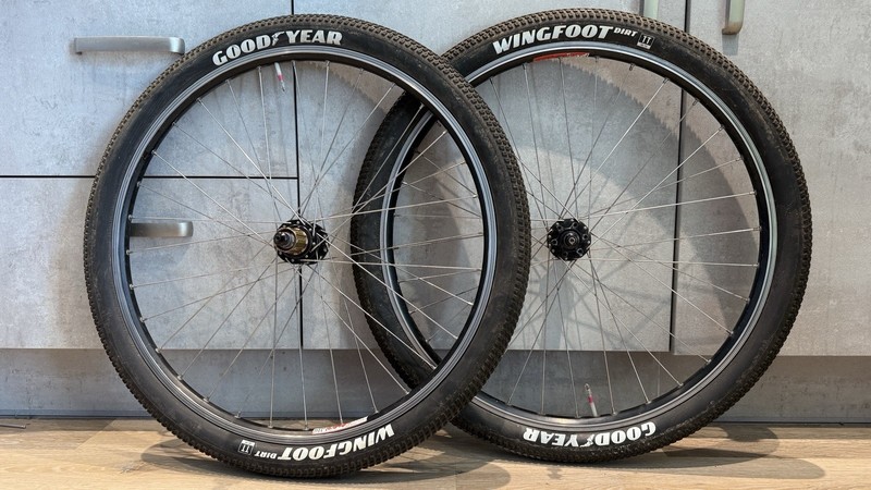 Hope Pro 2 Wheelset 26” QR Shimano Goodyear Tyres Disc And Rim Brake 6 Bolt