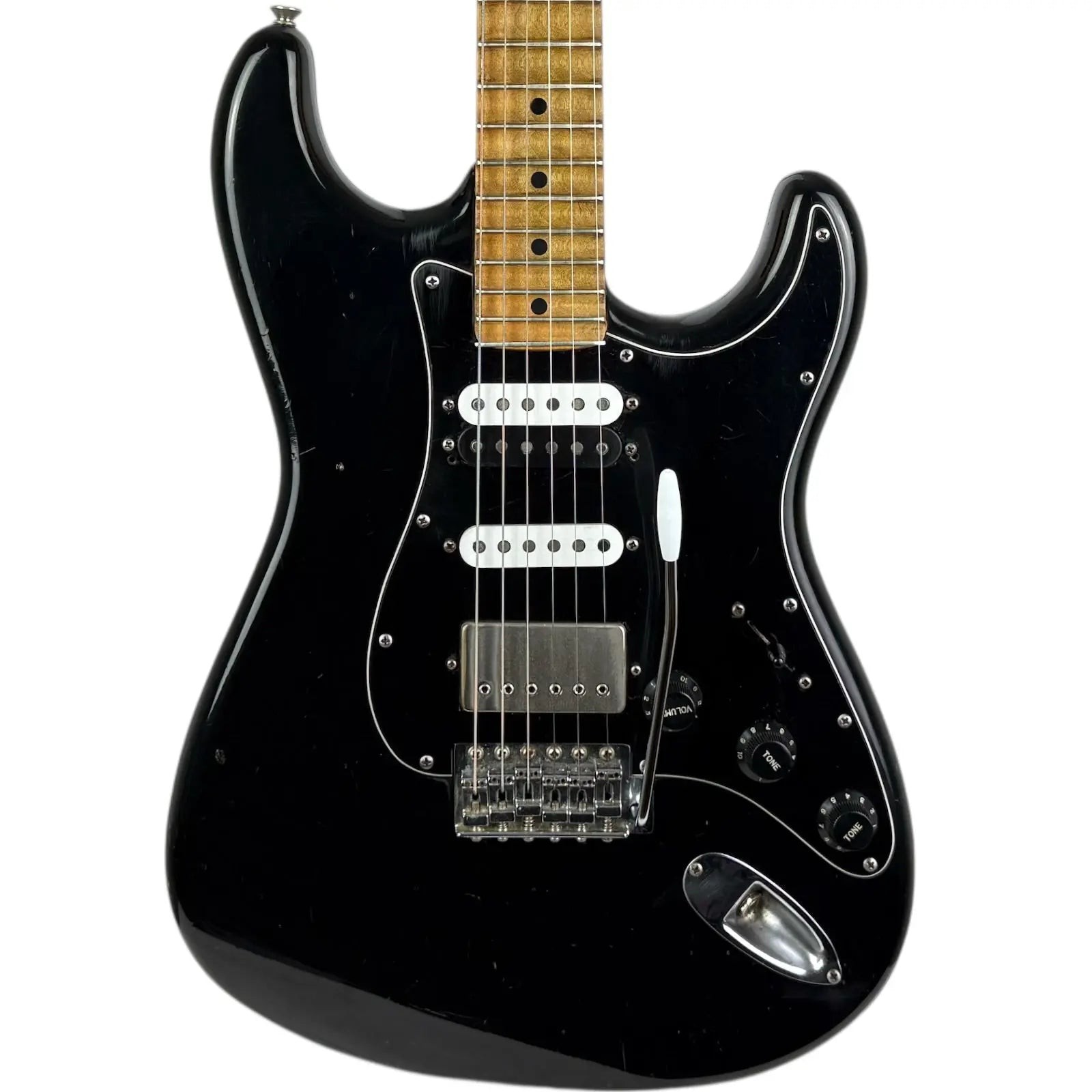 Greco SE-450 Scalloped Stratocaster 1980 - Black