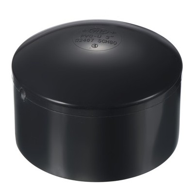 3''UPVC Rohrleitung Ende Kappe Fitting Stopfen Steckdose Adapter Glattes Aussehen