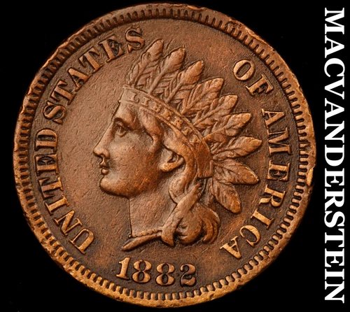 1882 Indian Head Cent- Extra Fine- Semi Key Better Date No Reserve #J1755