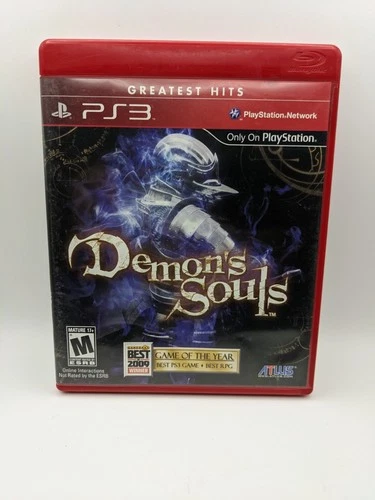 Demons Souls (Playstation 3, 2009, Greatest Hits) Complete In The Box MINT DISC