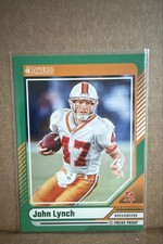 2024 Panini Donruss - John Lynch #254 Press Proof Green