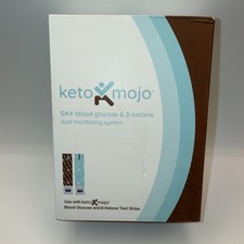 Keto Mojo GK Glucose  Ketone Monitor Kit Exp 7/27 
