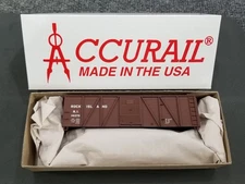 Accurail HO #7115 Rock Island 40' 6-Panel Wood Box #141376 Unassembled Kit IOB
