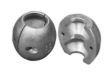 Anode Opferanode Aluminium Nussform für Wellendurchmesser 40 mm