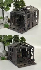 S Scale Collapsing Shed Building Rotting away nicely detailed comes Weathered