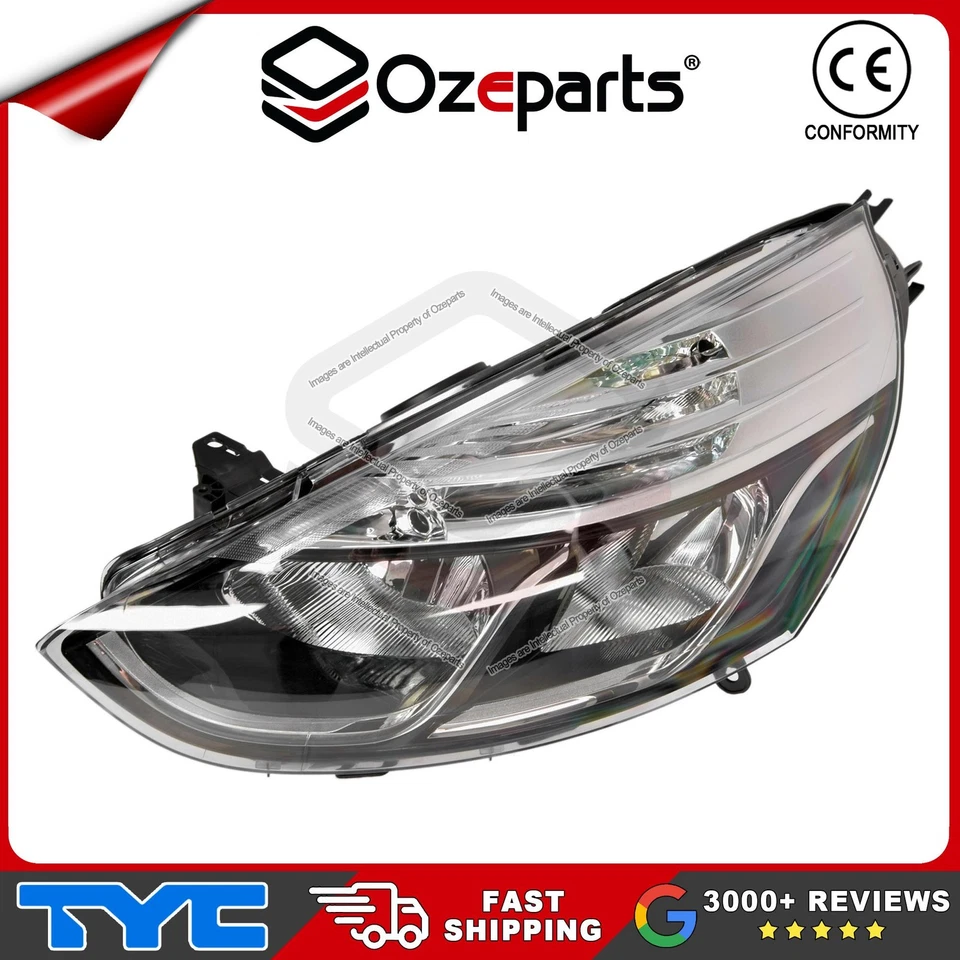 LH Left Hand Head Light Front Lamp Halogen For Renault Clio IV B98 Ser 1 13~17 - Image 3 of 4