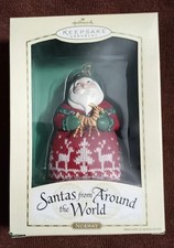 Hallmark Keepsake Ornament Santas From Around The World Series Norway-622-500