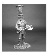 England. Knight Tin Soldiers Figurines Miniatures 54mm 1/32 UnPainted