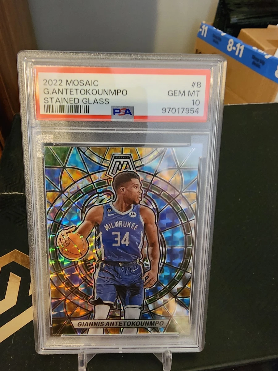 Giannis Antetokounmpo Professional Sports Authenticator (PSA