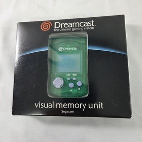 Sega Dreamcast VMU Visual Memory Unit NEW Smoke Green OEM HKT-7000 SEALED NIB