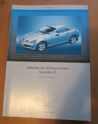 Werkstatthandbuch Einführungsschrift Mercedes SLK R 171  Roadster - SLK 55 AMG - Bild 1 von 4