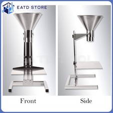NEW Steel Large Diameter Feeding Funnel Manual Filling Machine Stainless