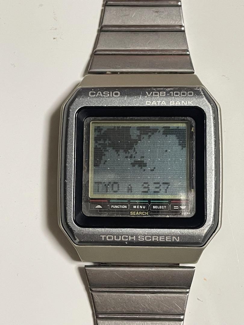 CASIO VDB-1000 腕時計　ジャンク品 CASIO|初代データバンク|HARDOFFオフモール（オフモ