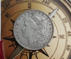 Silver 90% 1888 P  Morgan Dollar very nice  looking coin   T-472