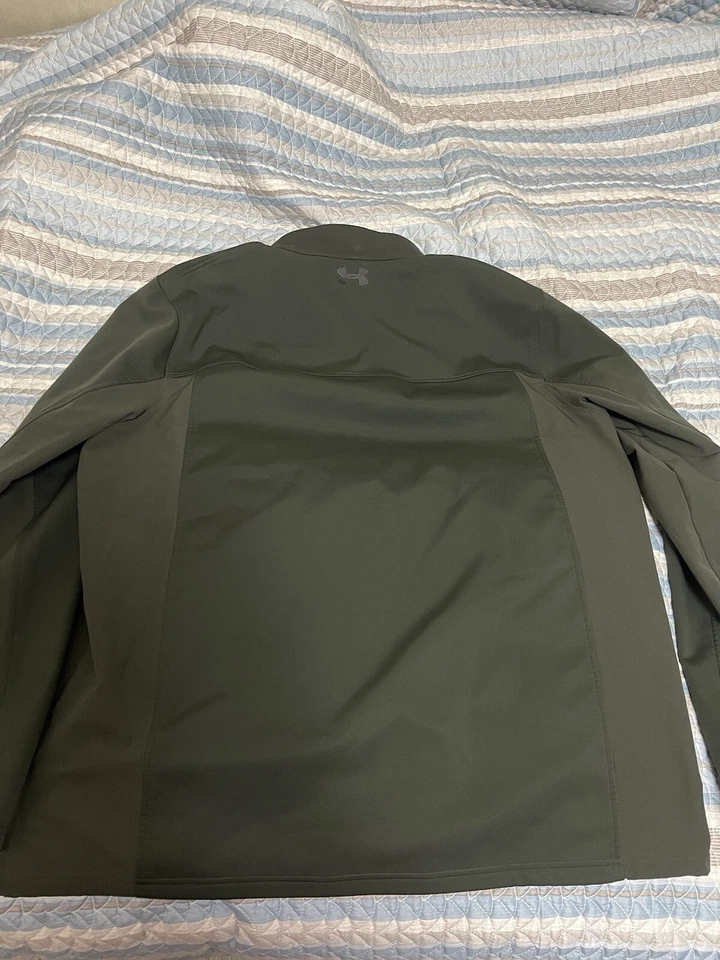 Under Armour Cold Gear 夹克 3xl 绿色 — 第 3/3 张图片