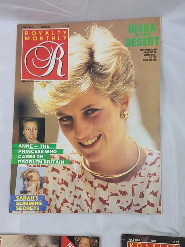 ROYALTY MONTHLY MAGAZINE - 1987 - Vol 6 - Lot of 9 Total Magazines - Picture 13 of 22
