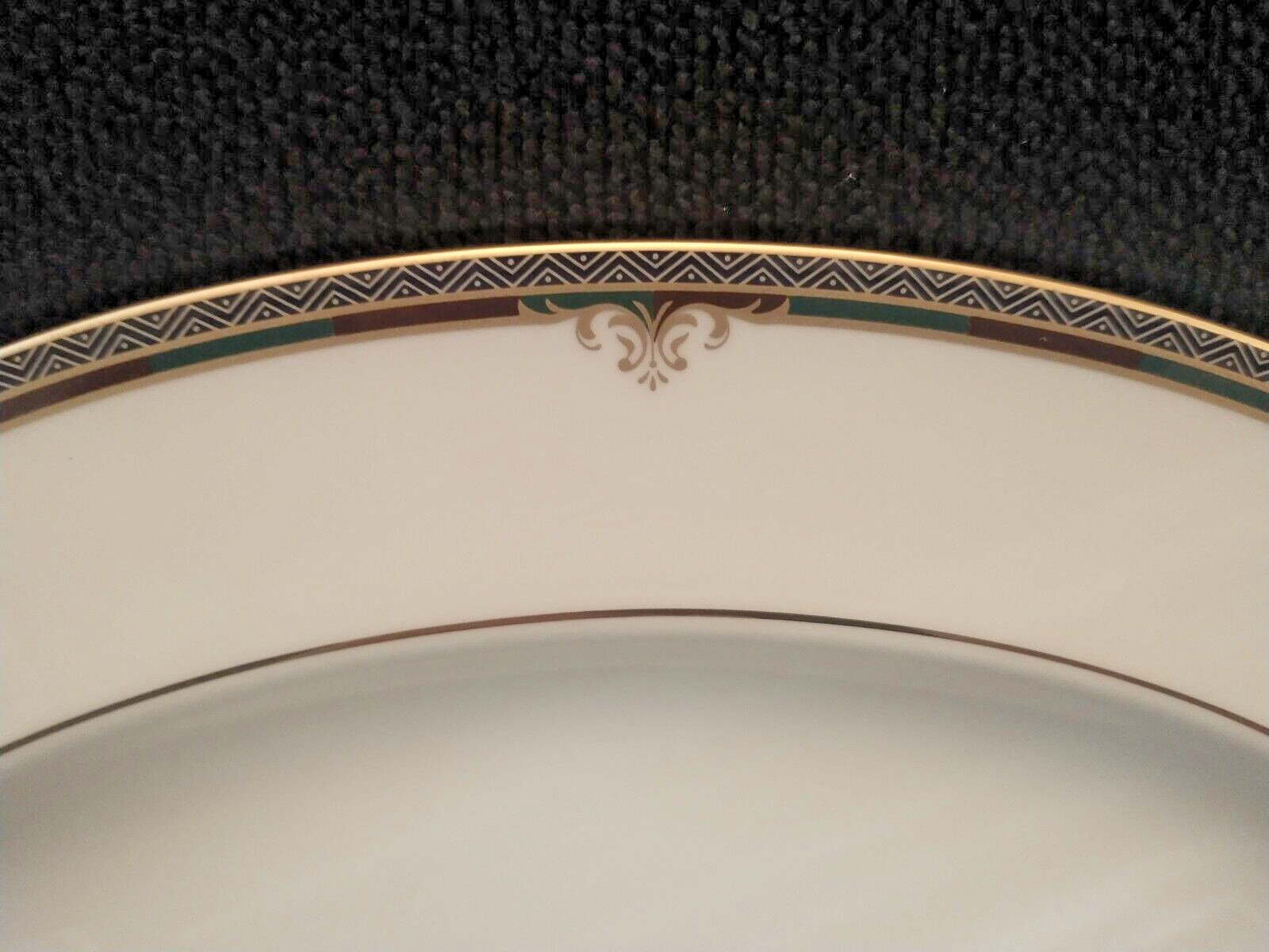 Noritake Lady Quentin Small 12" Oval Serving Platter Bone China 4730