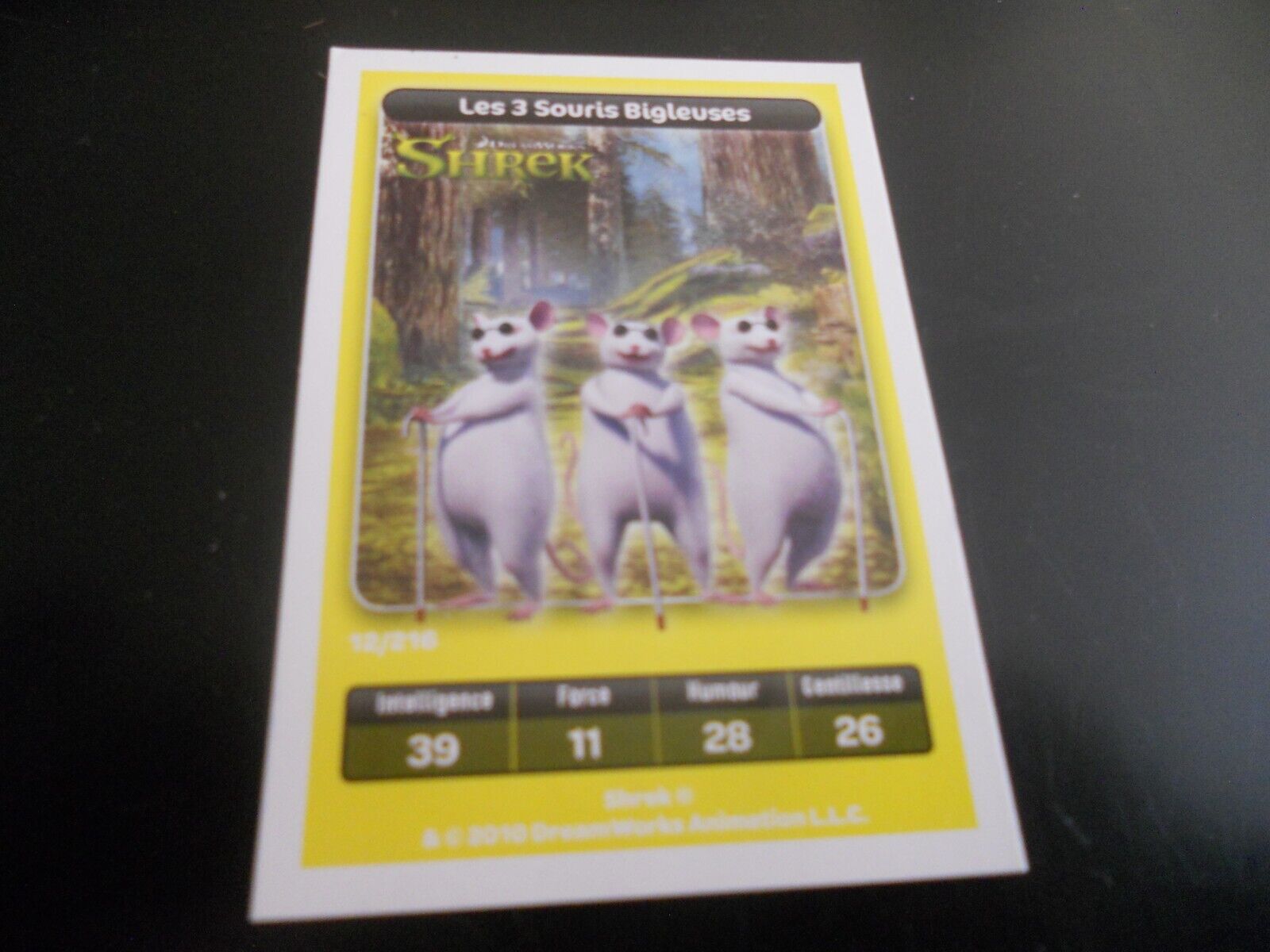 Card Carrefour Dreamworks N°3/216 - Shrek