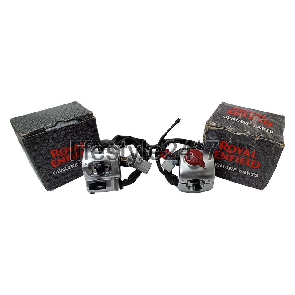 Genuine Royal Enfield "LH & RH Handle Bar Switch Module" For Super Meteor 650 Foto 2 de 4