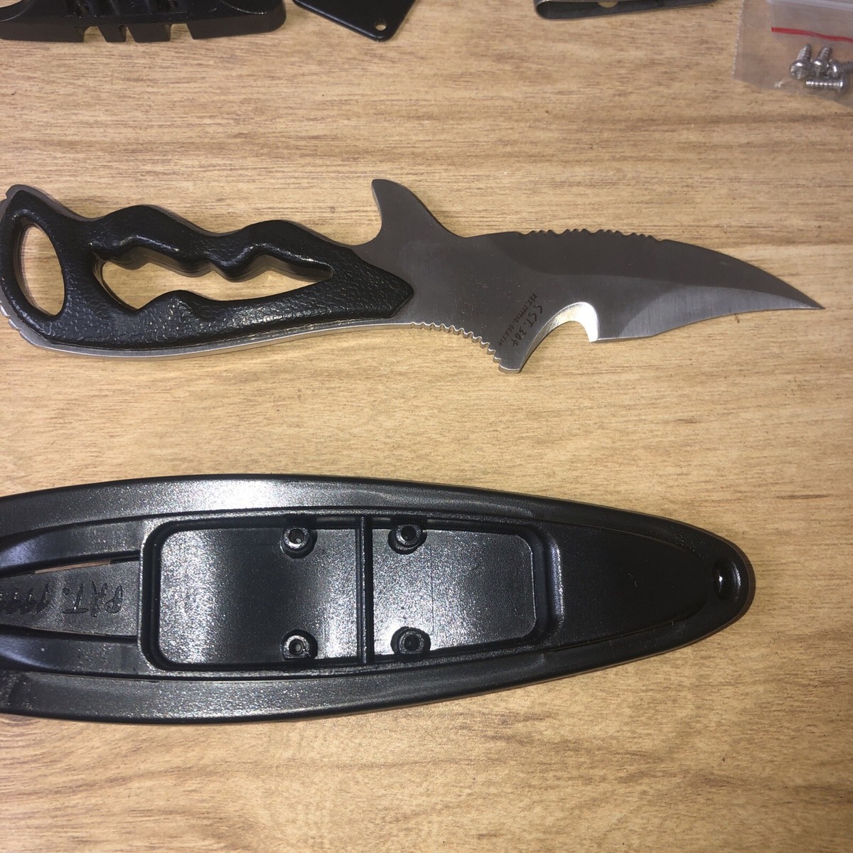 Aquatec T-REX Stainless Steel Multi-Purpose Diving Knife | eBay