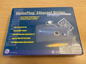 14 Mbps HomePlug Pont Ethernet PE902-EBx USB Adaptateur GigaFast Ethernet NEW NIB