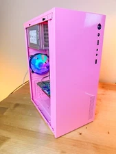 Custom PINK Compact Gaming PC Intel i7 - 16GB RAM  Nvidia Quadro K2000 SSD + 1TB