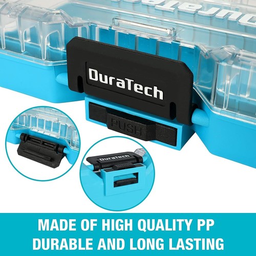 DuraTech 3 Pieces Small Parts Organizer, 14 Compartments, Removable Dividers - Picture 7 of 8