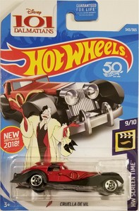 hot wheels cruella deville