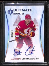 2023-24 Upper Deck Ultimate Rookies AUTO Matthew Coronato /299