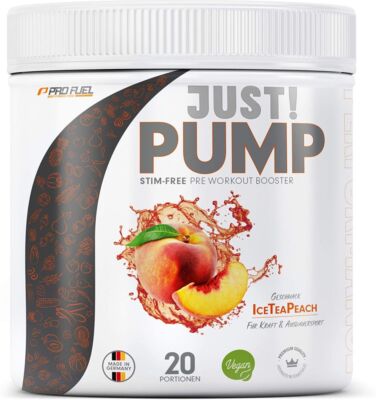 Profuel Just! Pump Pre Workout Booster - 400 g-Dose (6,34 EUR/100 g)