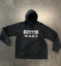 Led Zeppelin Hoodie Hooded Sweatshirt Size Small Black
