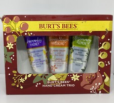 BURT S BEES Hand Cream Trio Gift Box Set Lavender Orange Rosemary