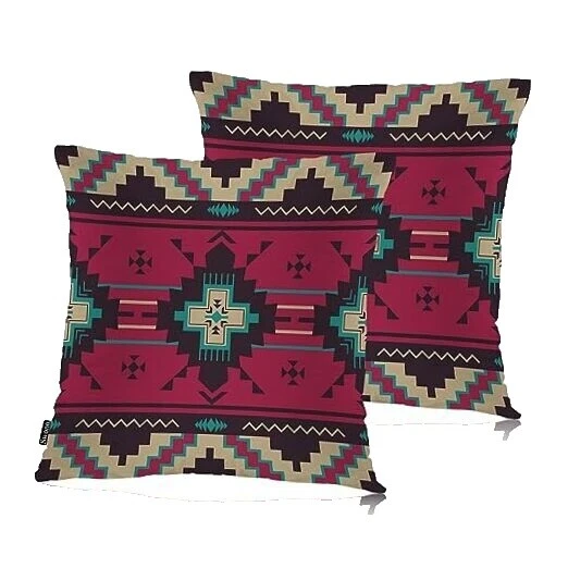 100% Polyester Native American Home Décor Pillows